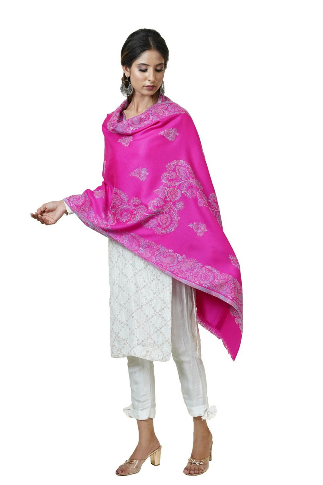 Merino Wool Jamawar Variety Stole