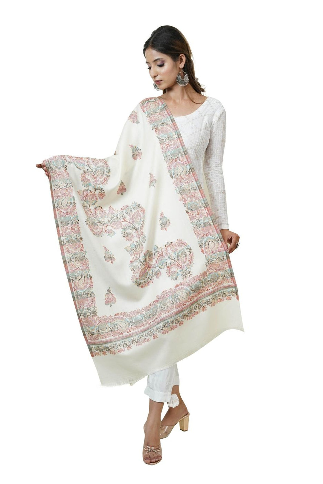 Merino Wool Jamawar Variety Stole