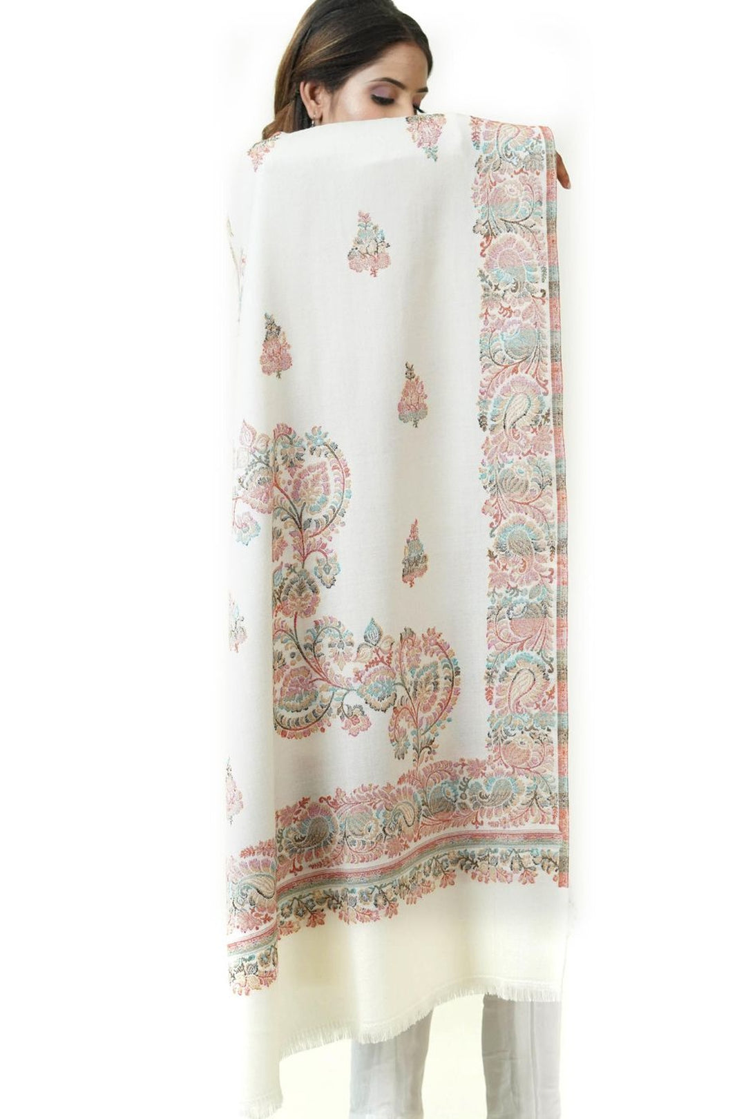 Merino Wool Jamawar Variety Stole