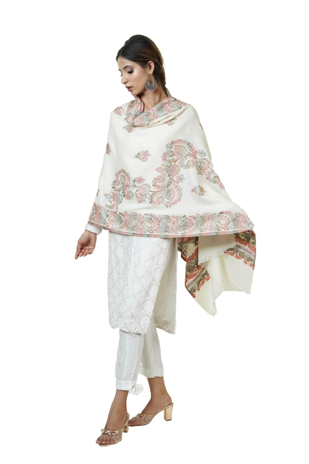 Merino Wool Jamawar Variety Stole