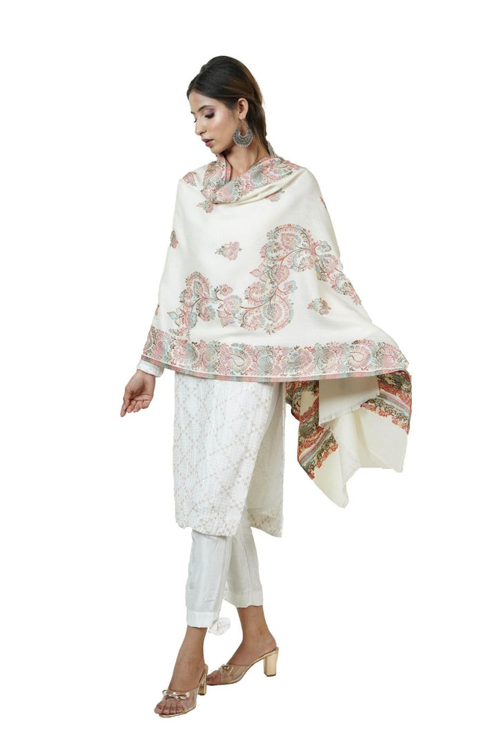 Merino Wool Jamawar Variety Stole