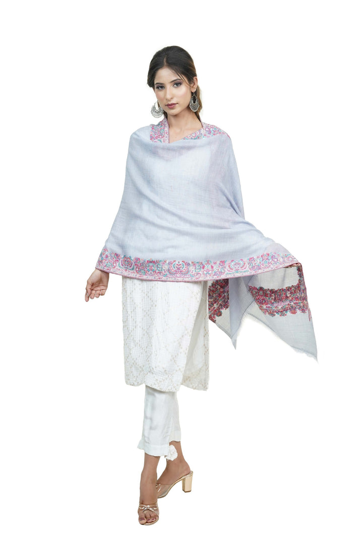 Kani Border Design Women's Stole