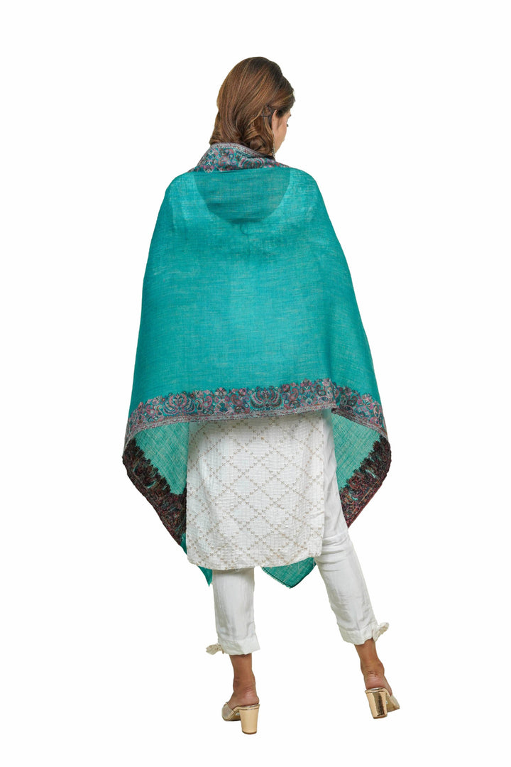 Kani Border Design Women's Stole