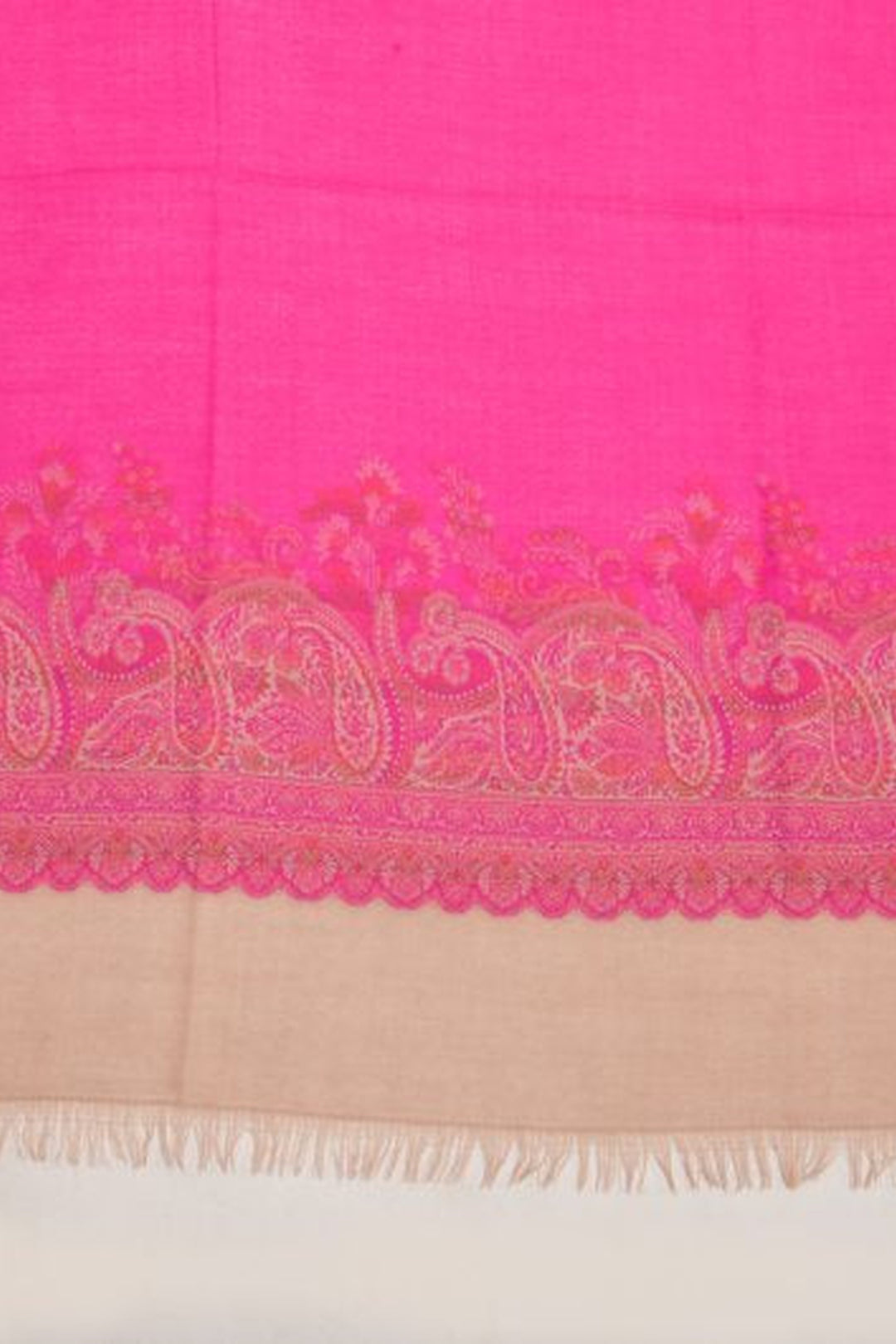 Contrast Palla Jamawar Women's Shawl