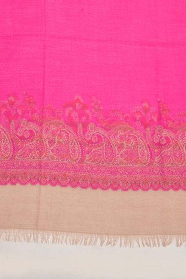 Contrast Palla Jamawar Women's Shawl