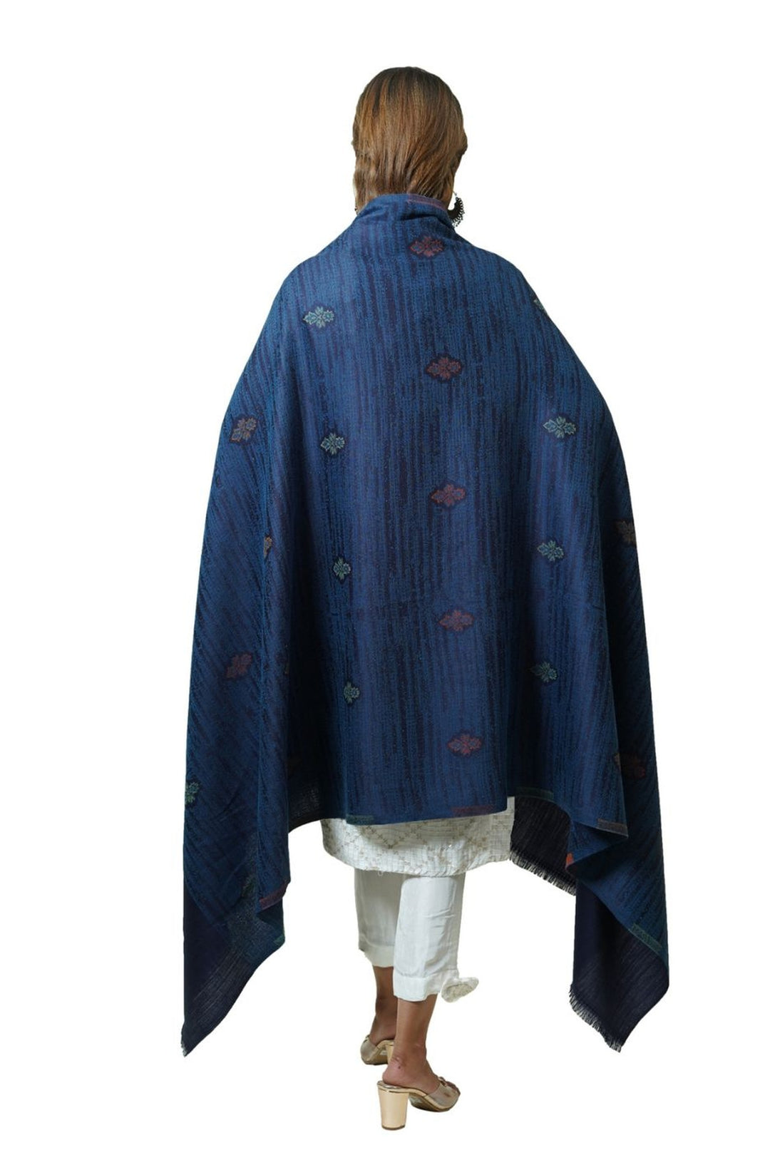 Woven Women's  Shawl With Booti Design