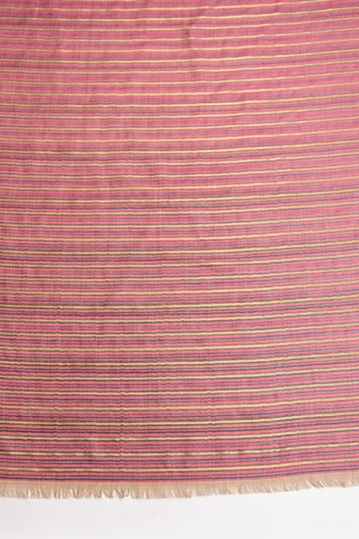 Reversible Zari Striped Women's Shawl