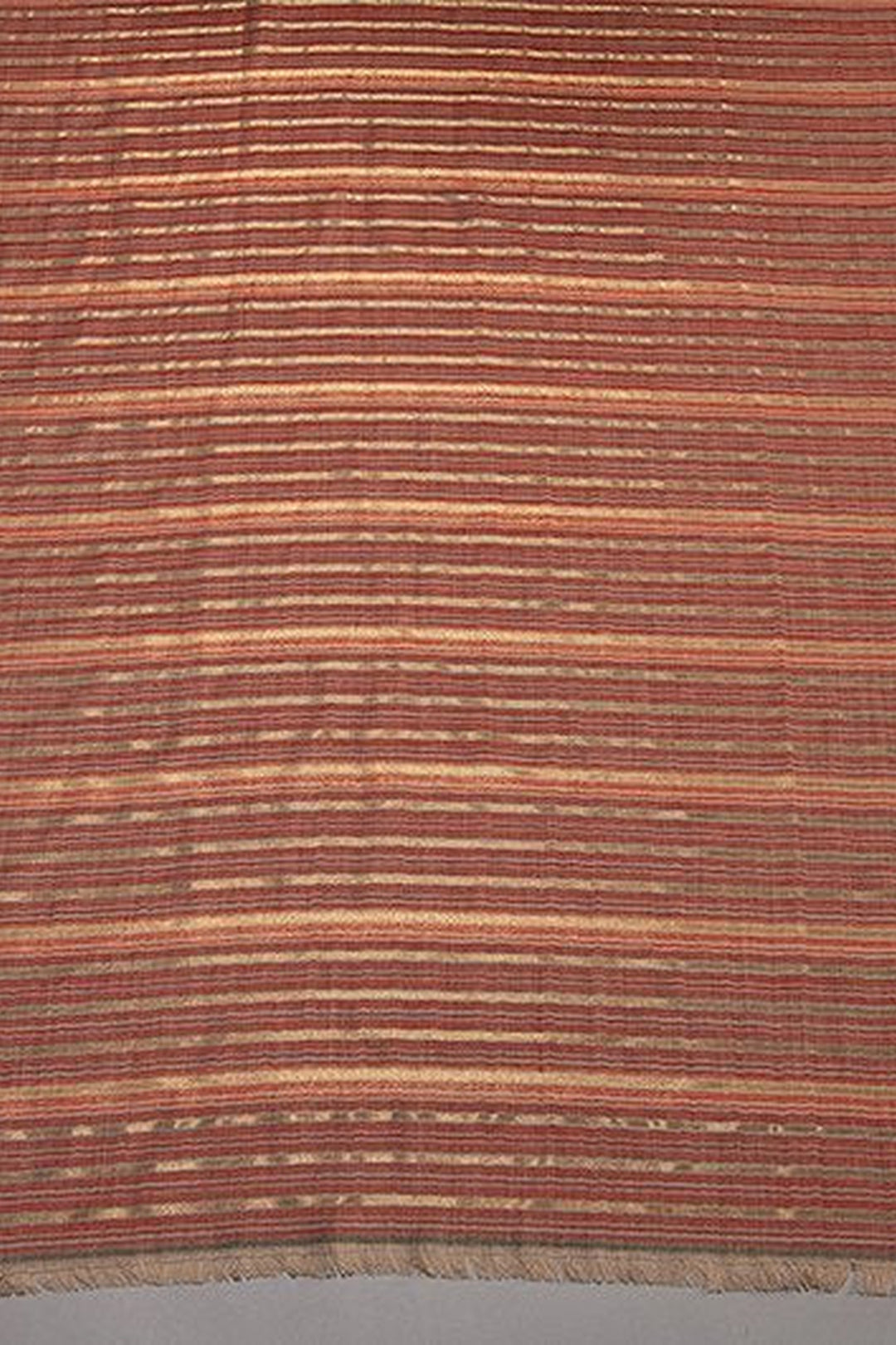 Reversible Zari Striped Women's Shawl