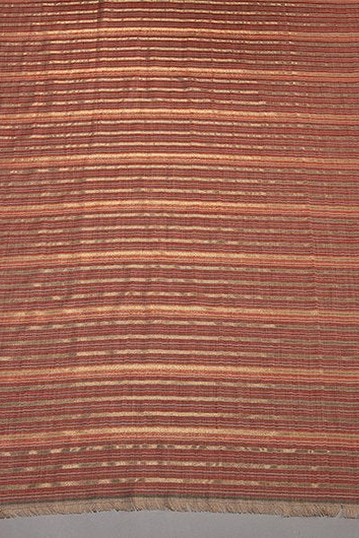 Reversible Zari Striped Women's Shawl