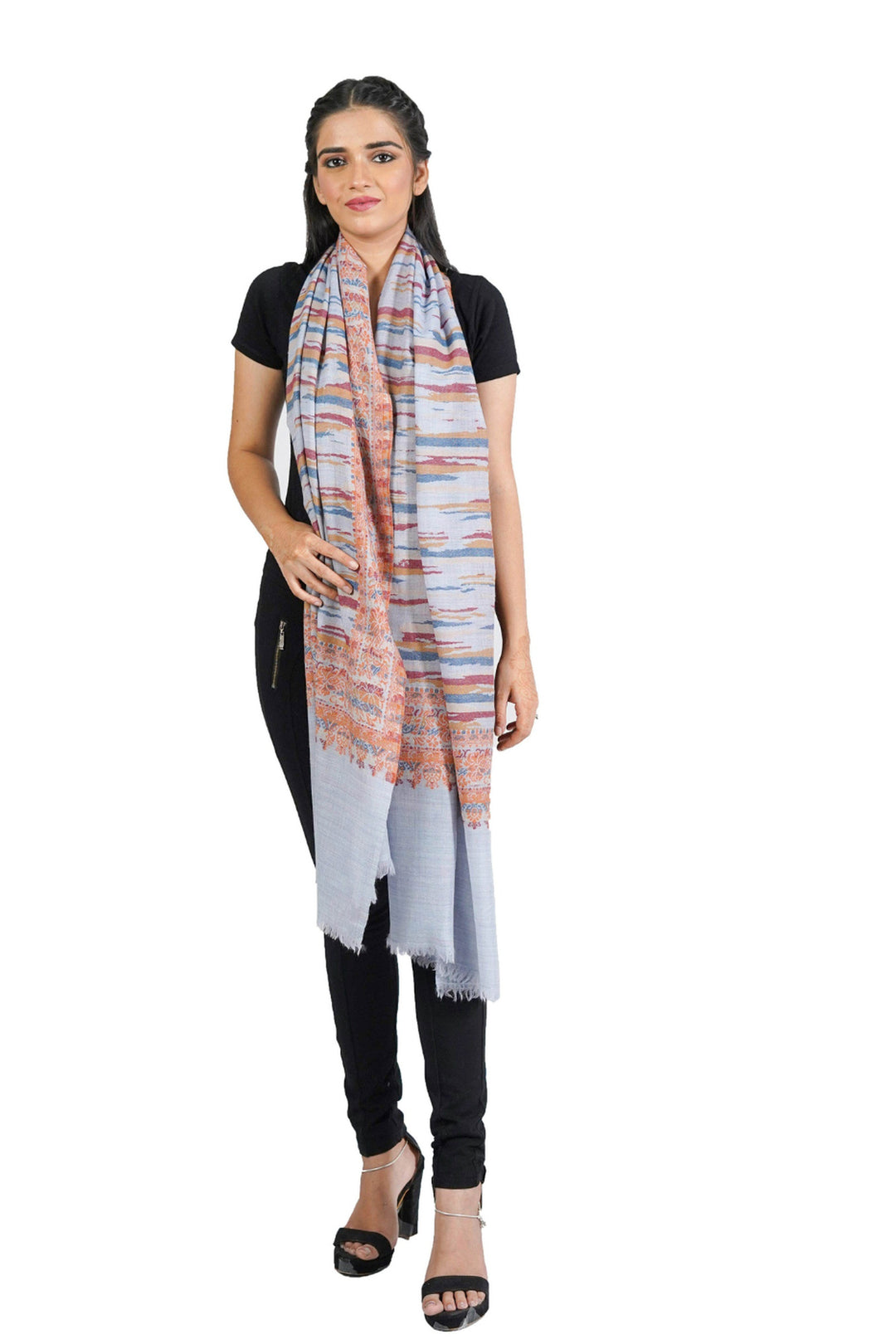 Pattern Woven Women's Stole