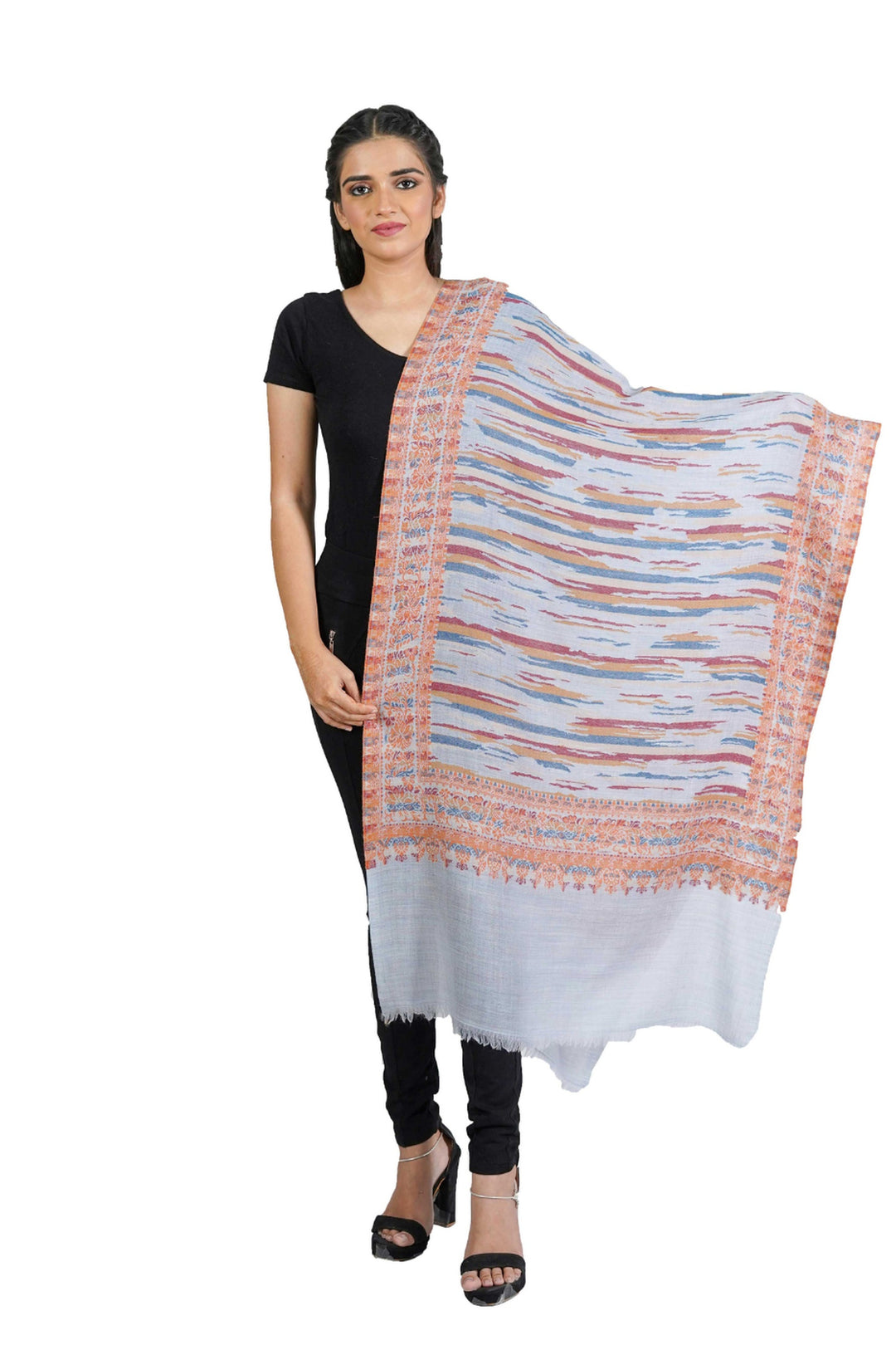 Pattern Woven Women's Stole