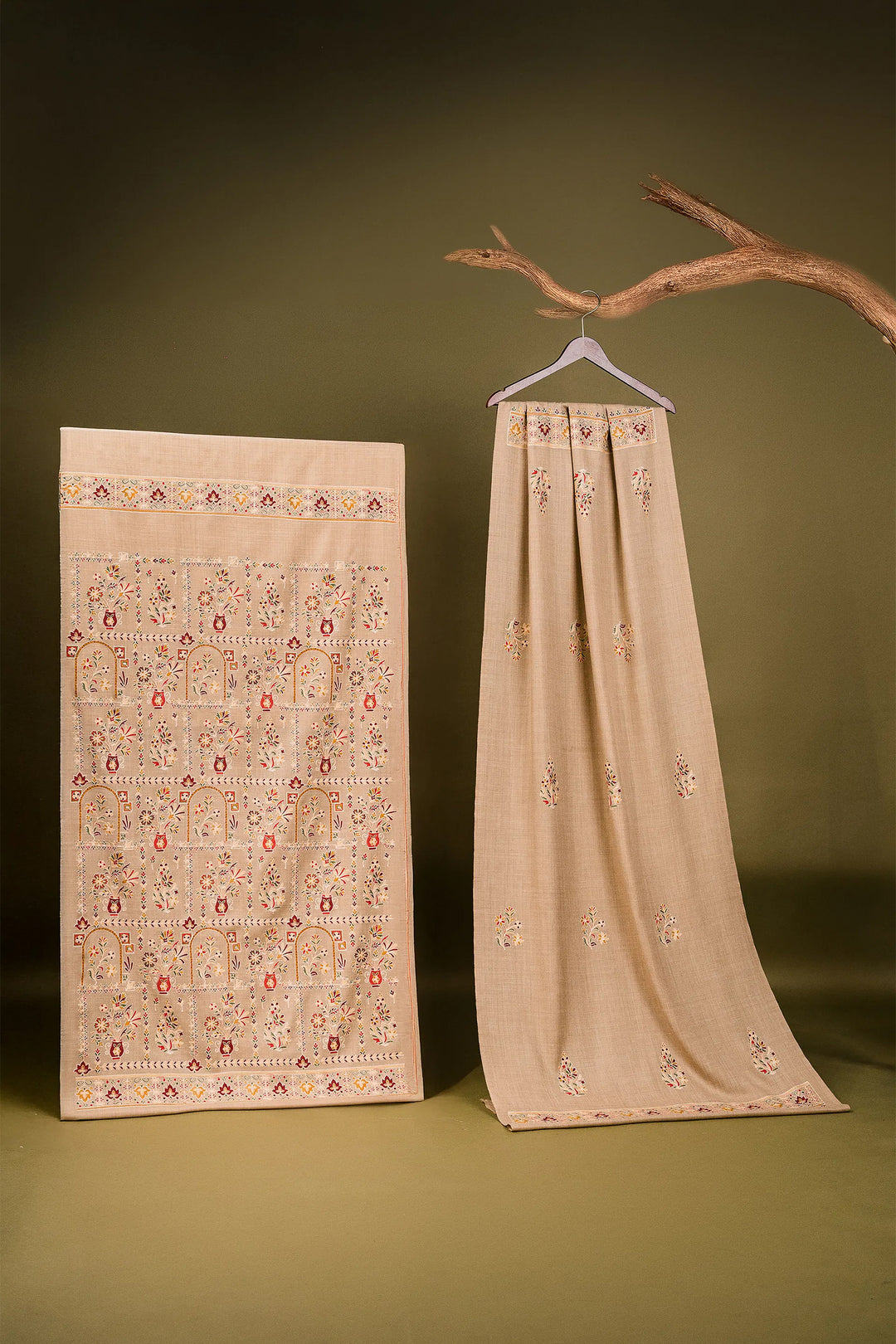 Kajol Jaal Embroidered Unstitched Suit