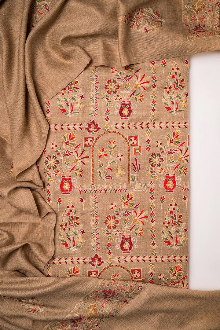 Kajol Jaal Embroidered Unstitched Suit