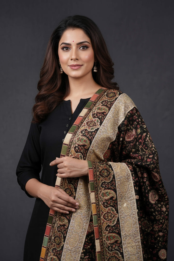 Kalamkari Shawl For Women