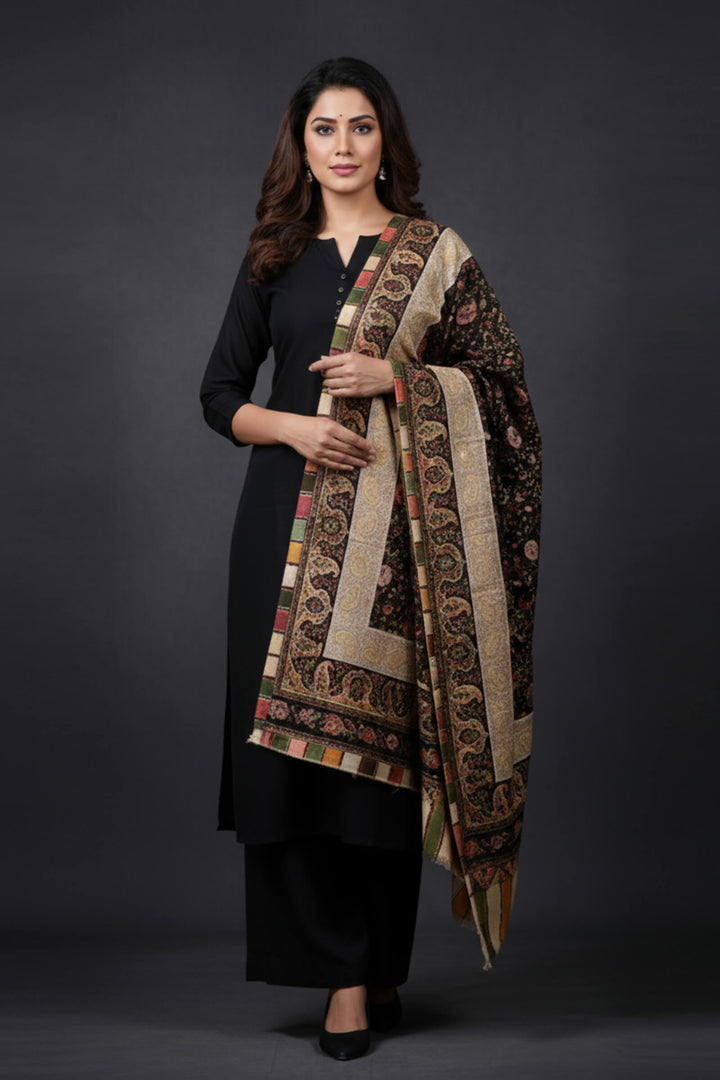 Kalamkari Shawl For Women
