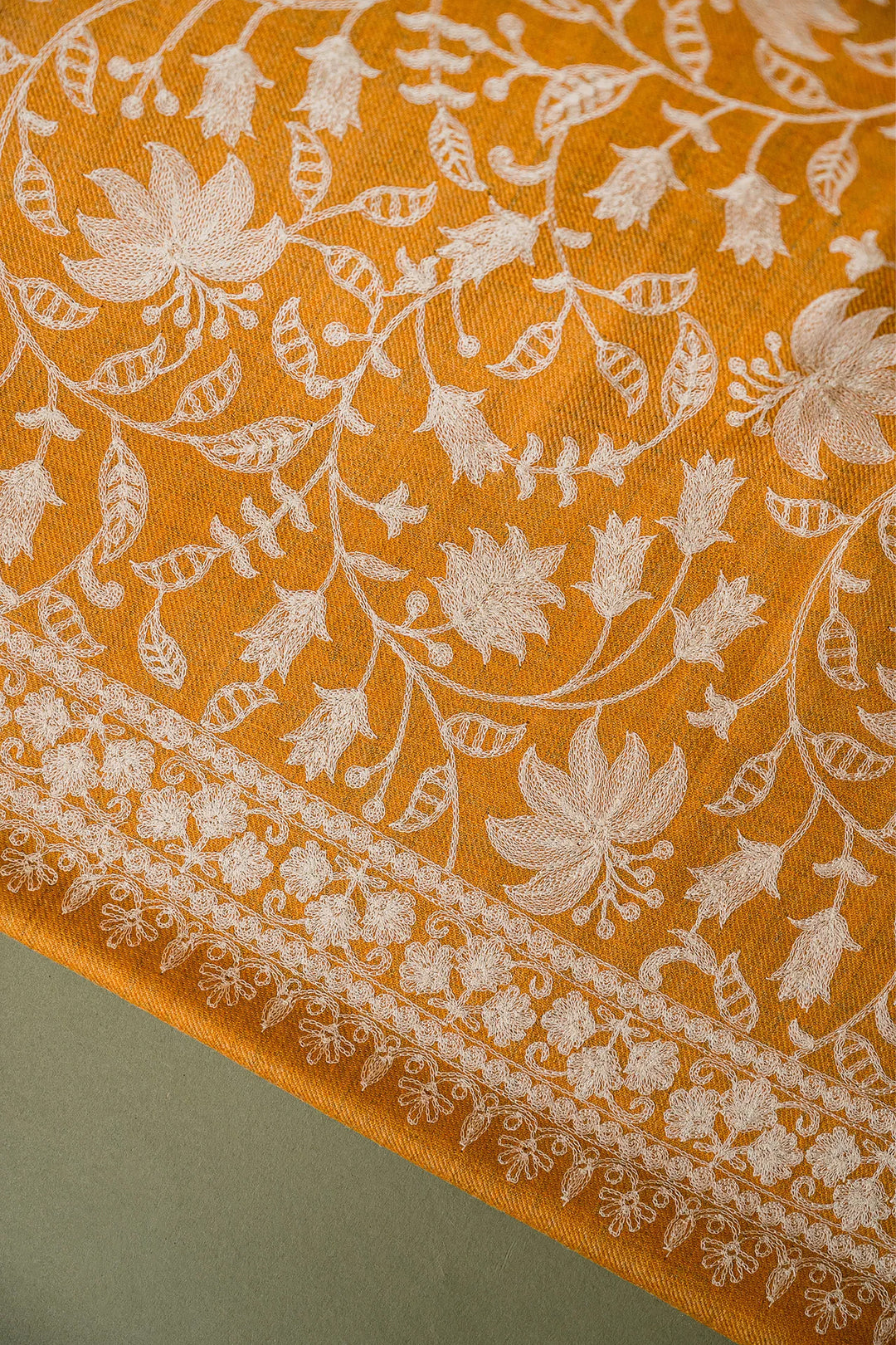 Priyanka Jaal Embroidered Unstitched Suit With Jaal Dupatta