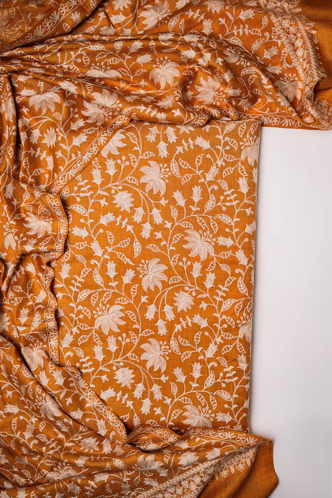 Priyanka Jaal Embroidered Unstitched Suit With Jaal Dupatta