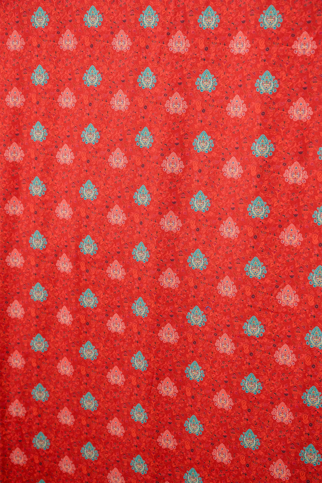 All Over Buti Style Unstitched Suit With Reversible Dupatta