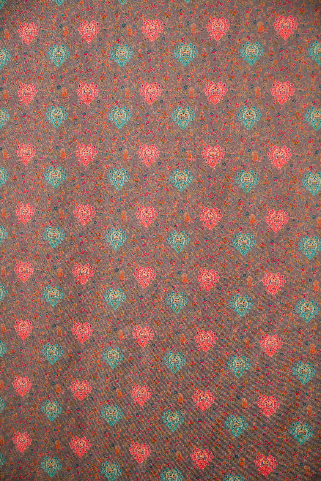 All Over Buti Style Unstitched Suit With Reversible Dupatta