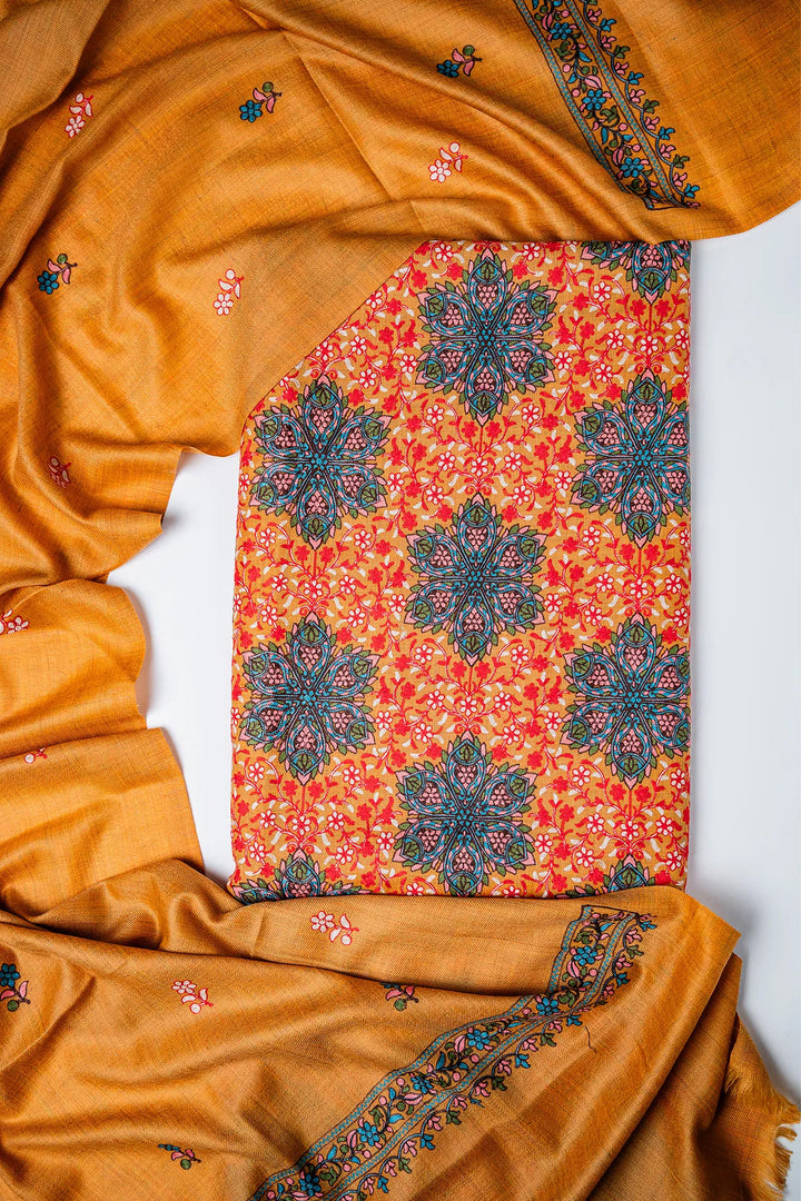 Twinkle Buti Embroidered Unstitched Suit