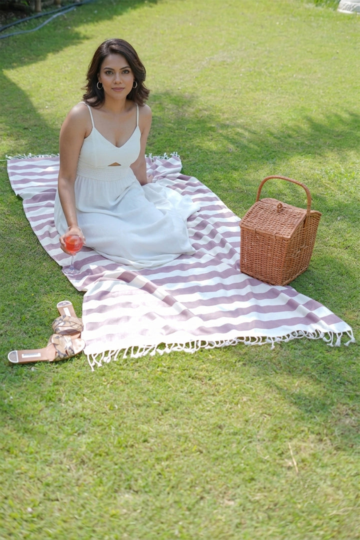 Fouta / Throw - Wide Stripe