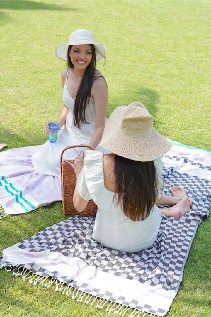 Fouta / Throw - Check
