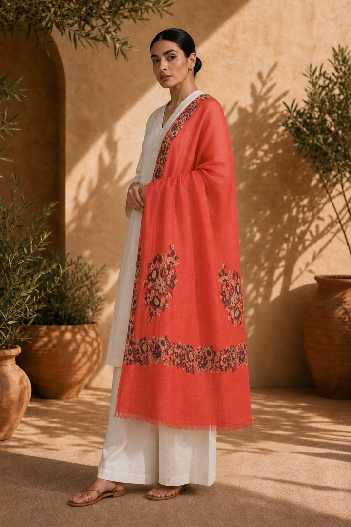 Woven Women's Kani Shawl
