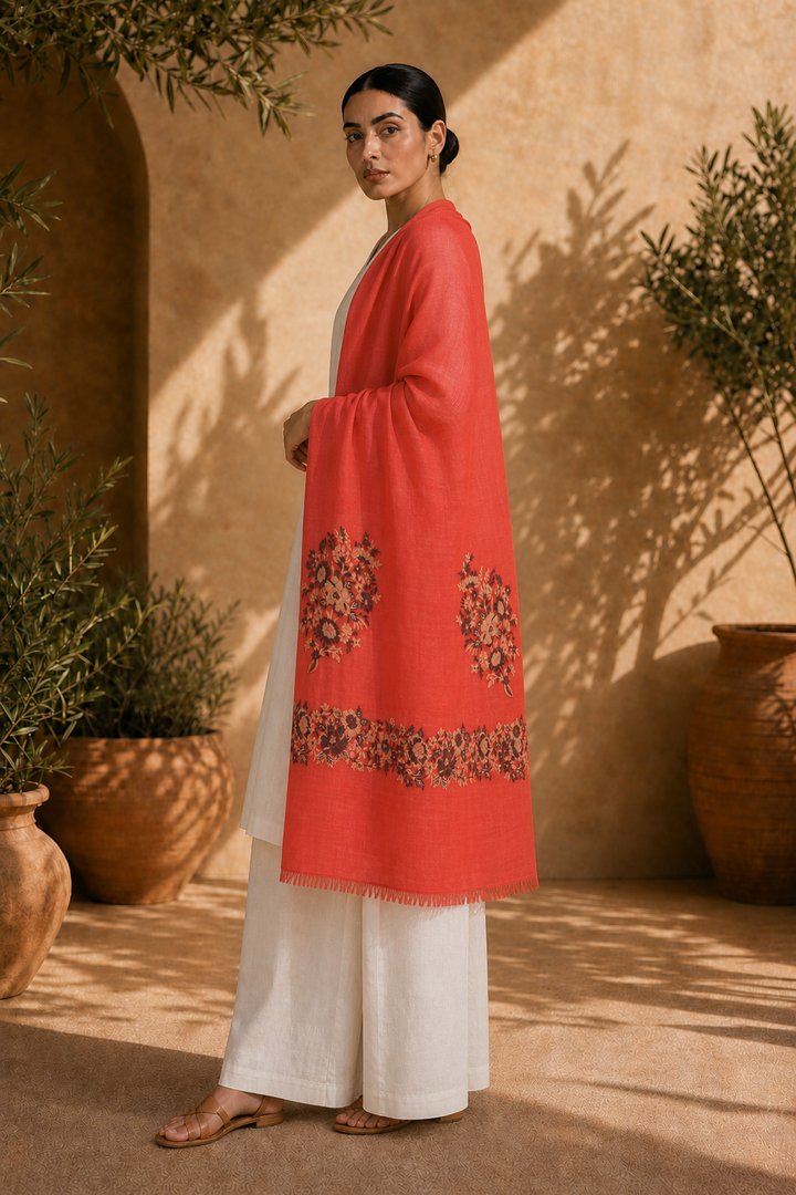 Woven Women's Kani Shawl