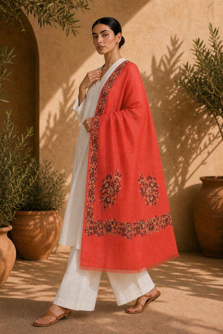 Woven Women's Kani Shawl