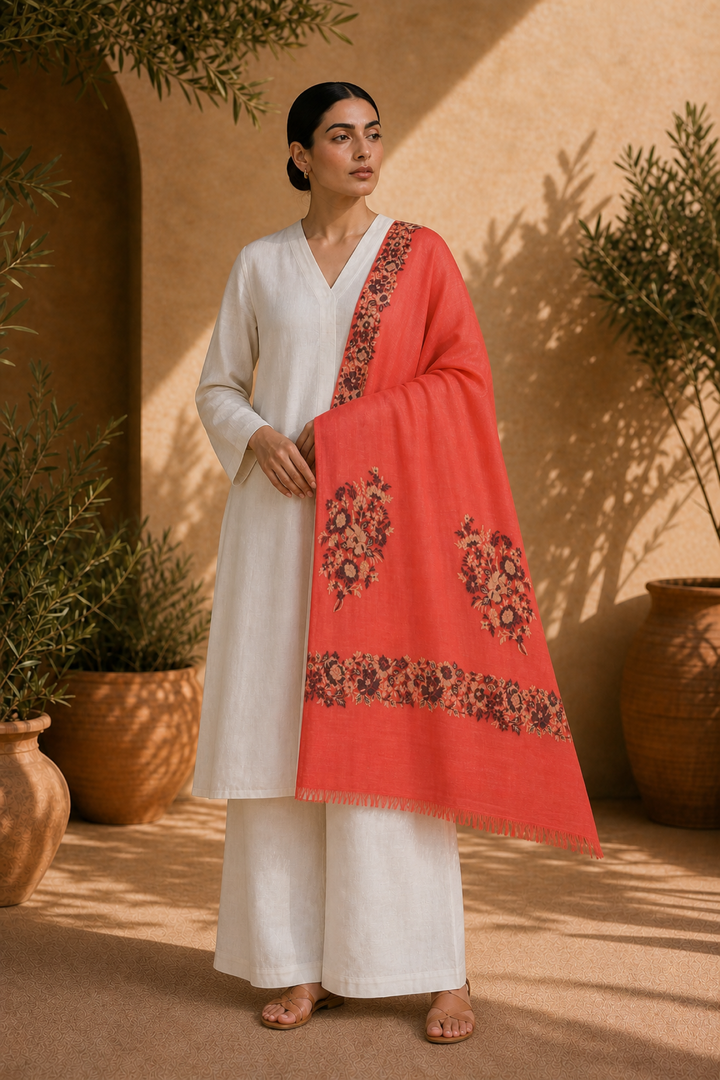 Woven Women's Kani Shawl