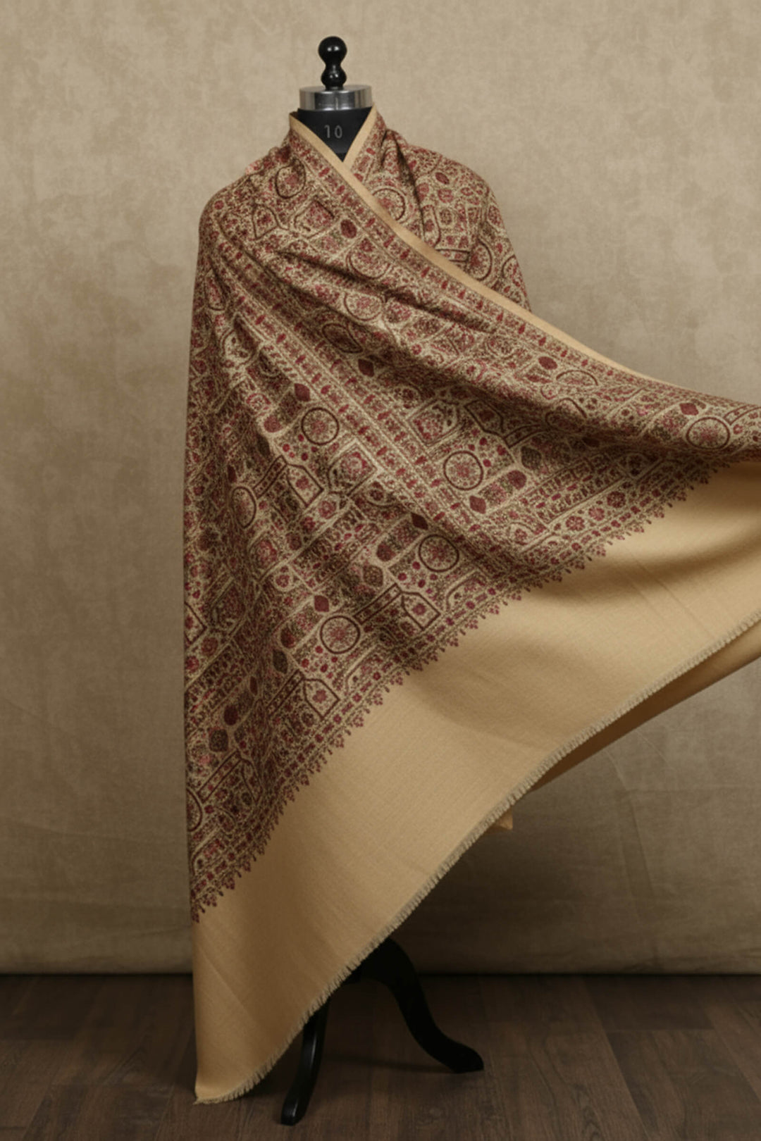 Multihead Indicate Jama Style Embroidered Shawl For Women