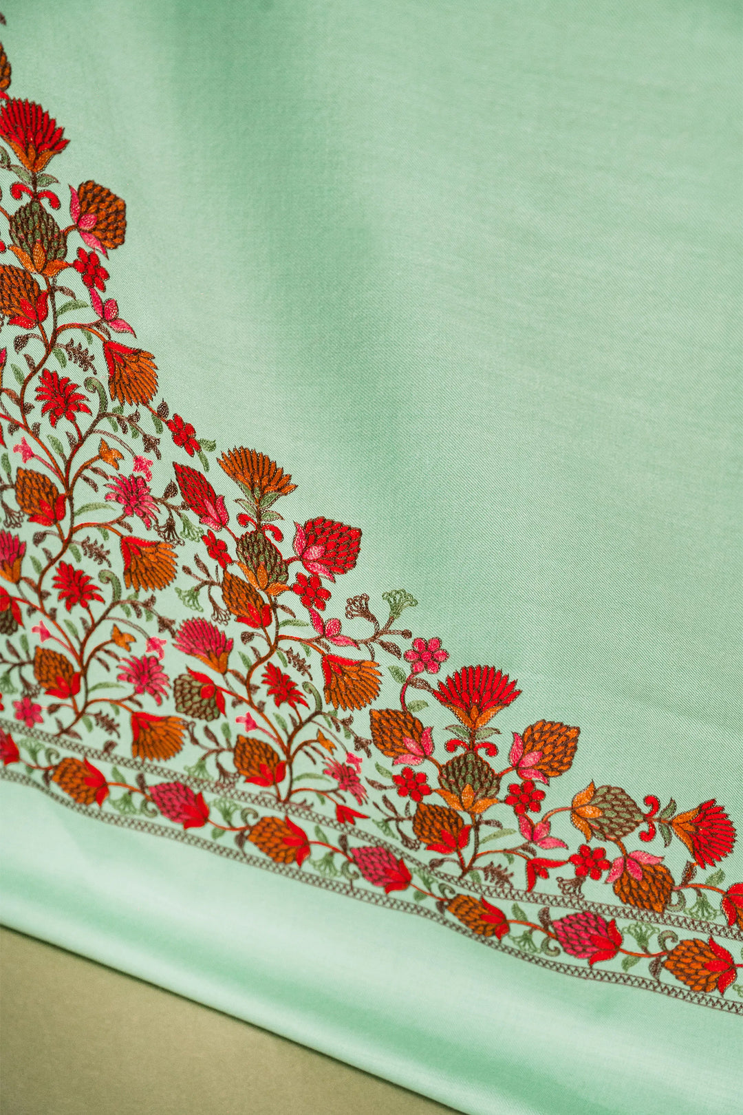 Aatika Embroidered Unstitched Suit With Sleeve Design