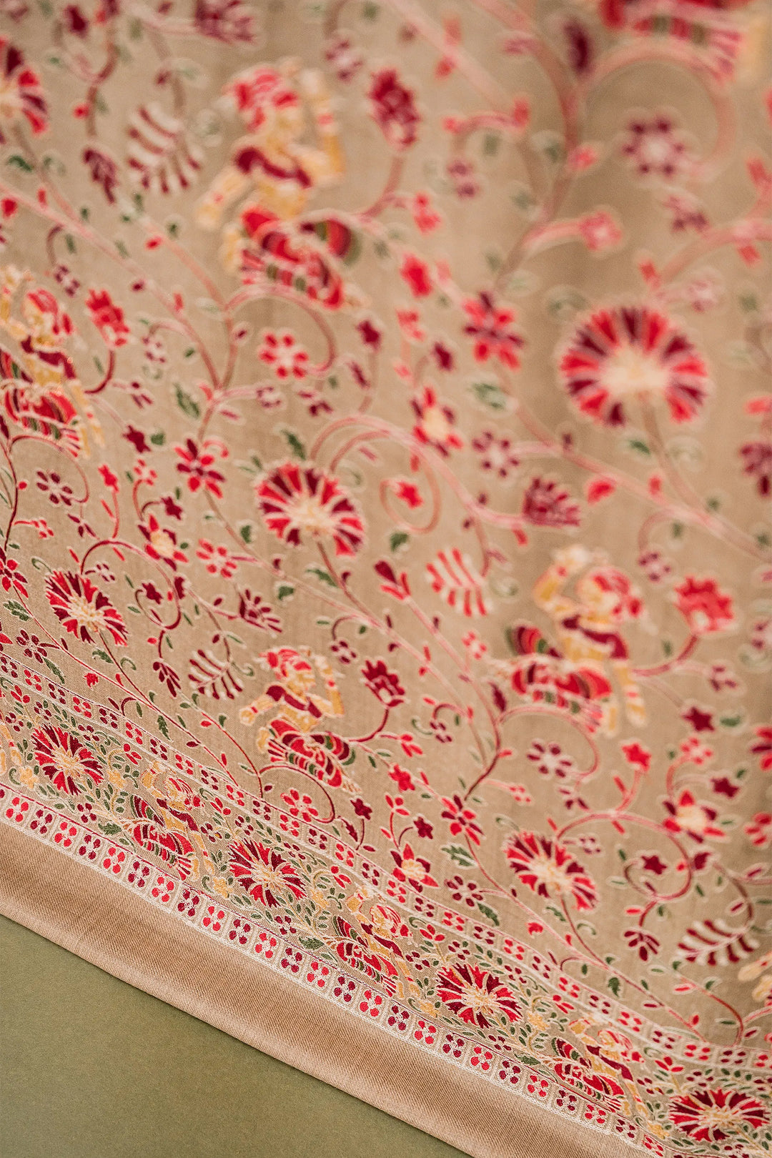 Karishma Figurative Jaal Embroidered Unstitched Suit