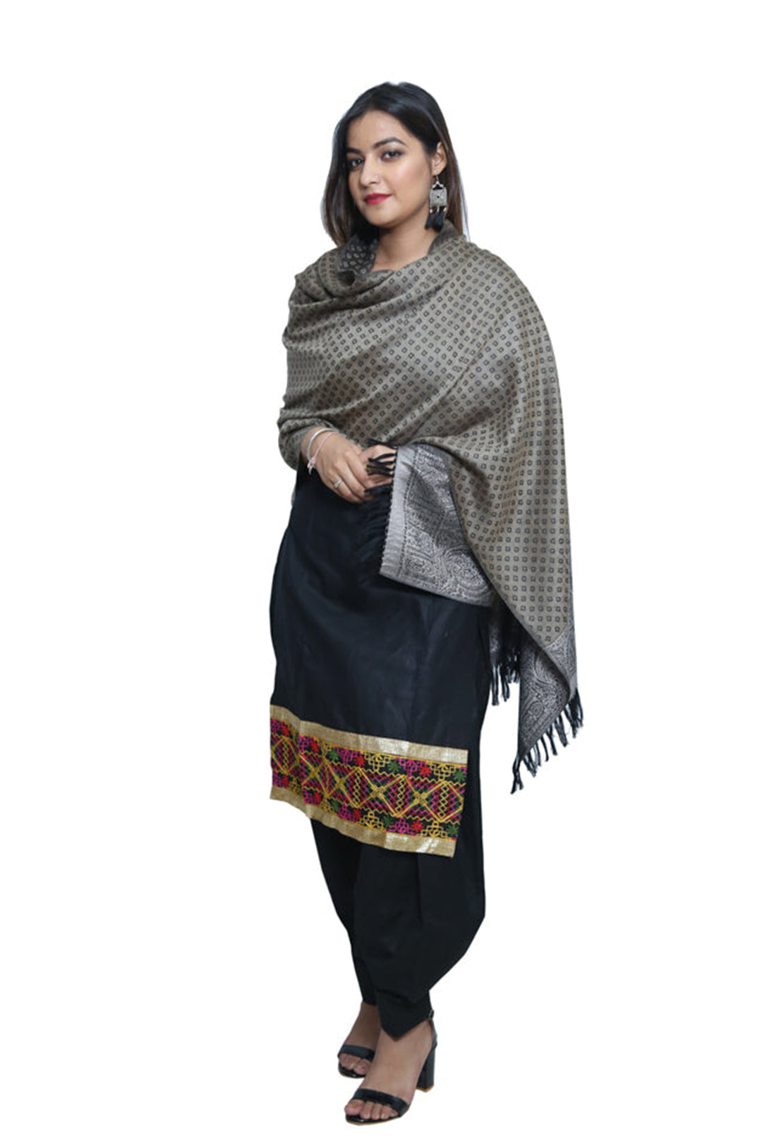 Modern Palla Stole - Dual Design