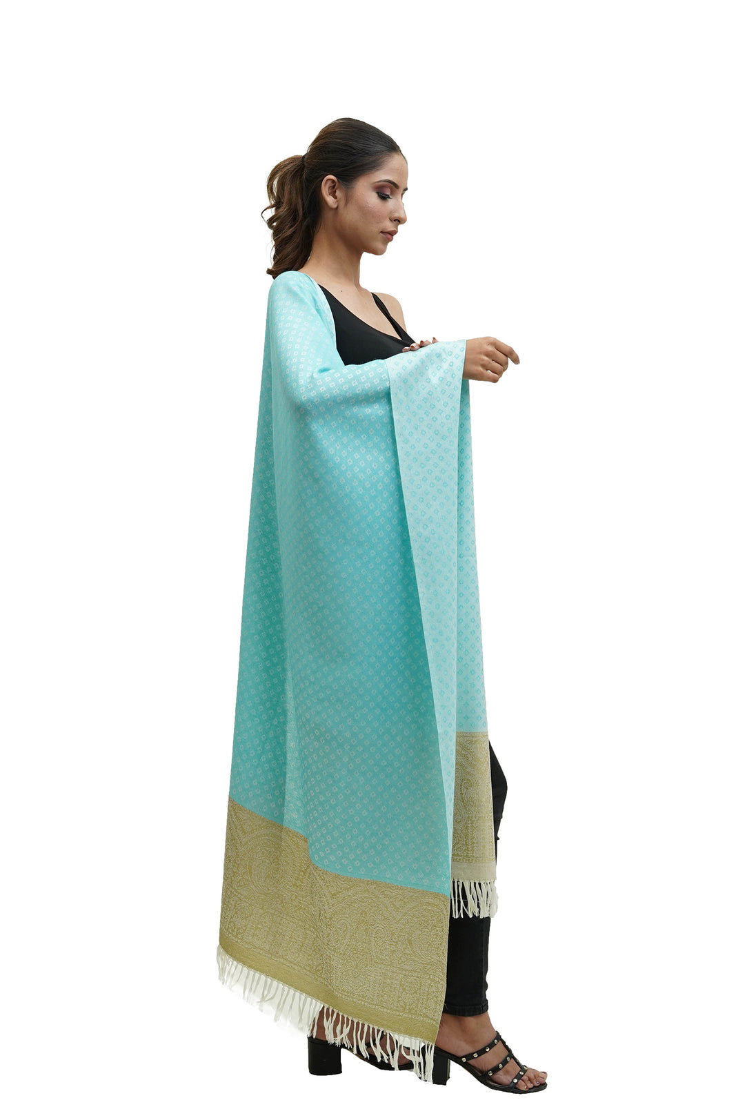 Modern Palla Stole - Dual Design