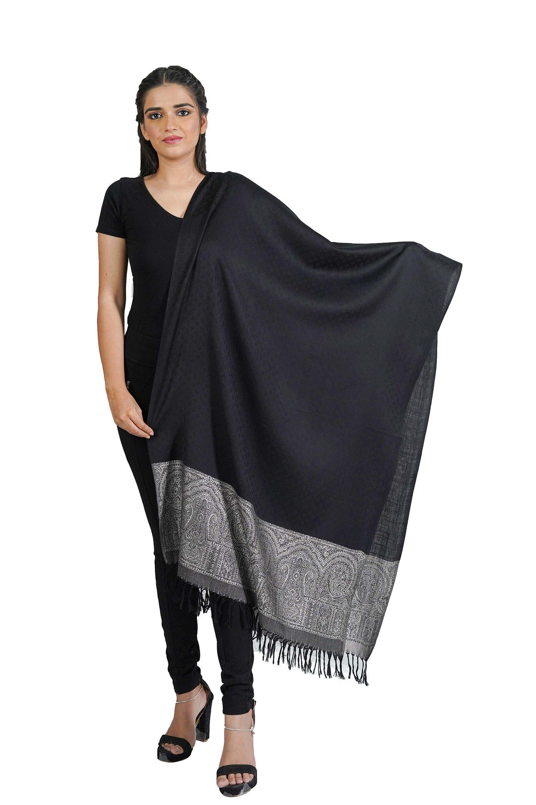 Modern Palla Stole - Dual Design