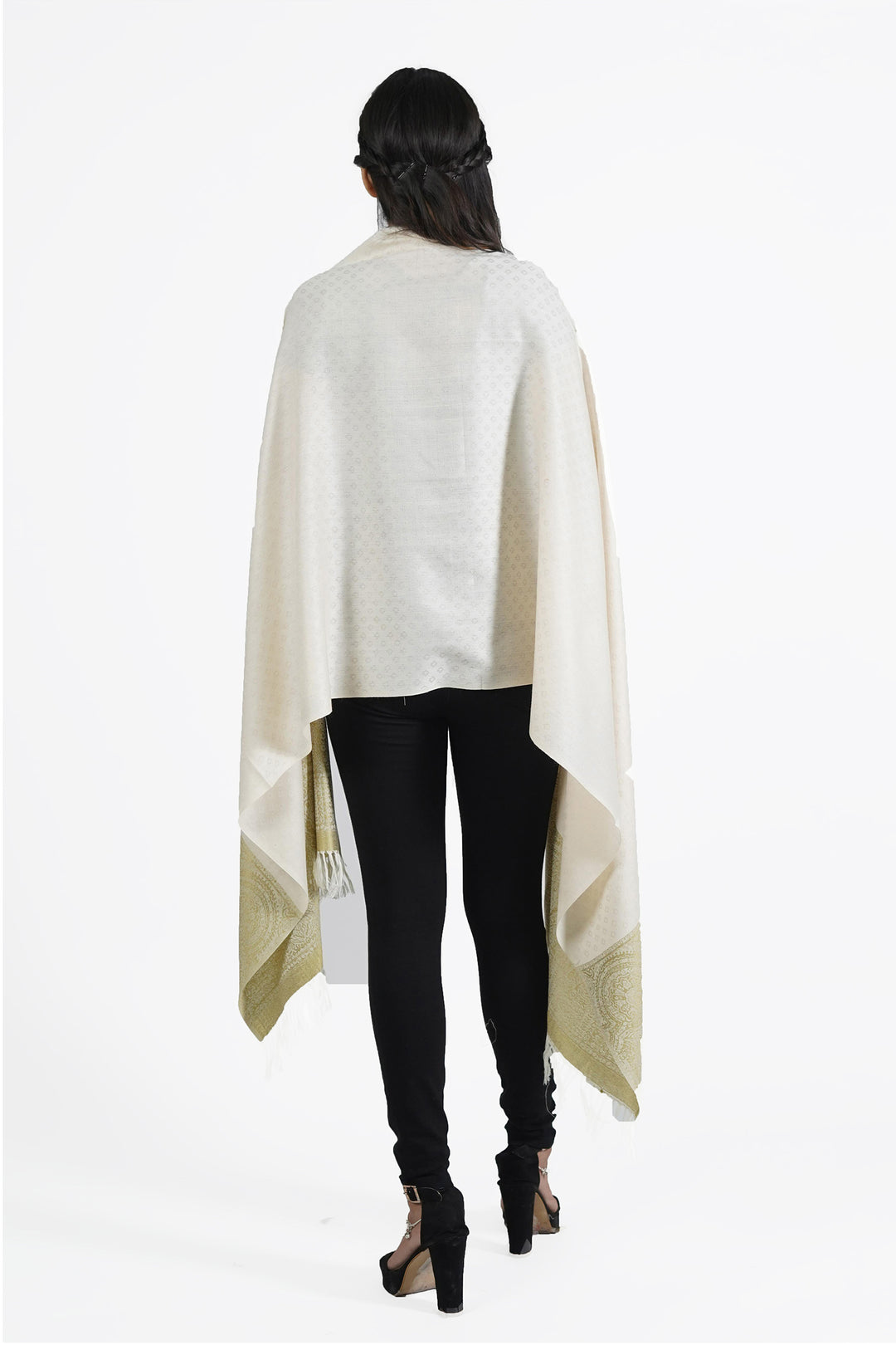 Modern Palla Stole - Dual Design