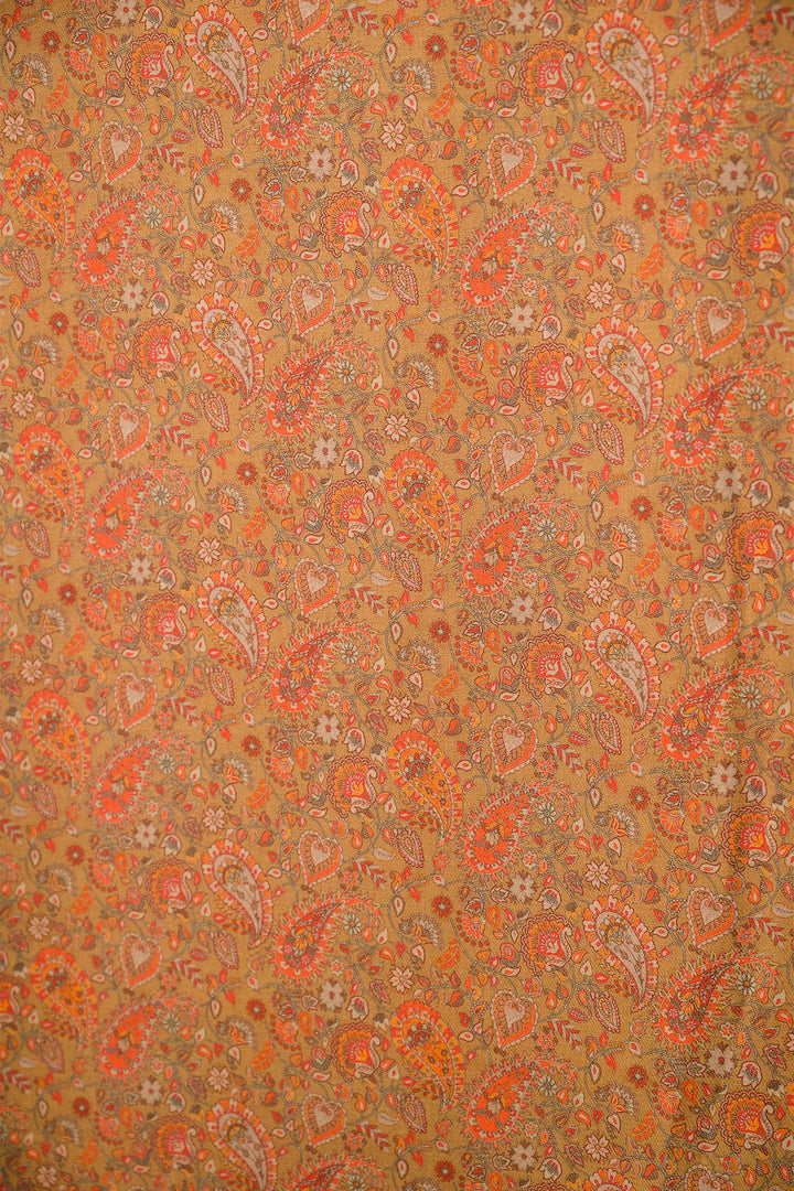 Panel Style Unstitched Suit With Reversible Dupatta