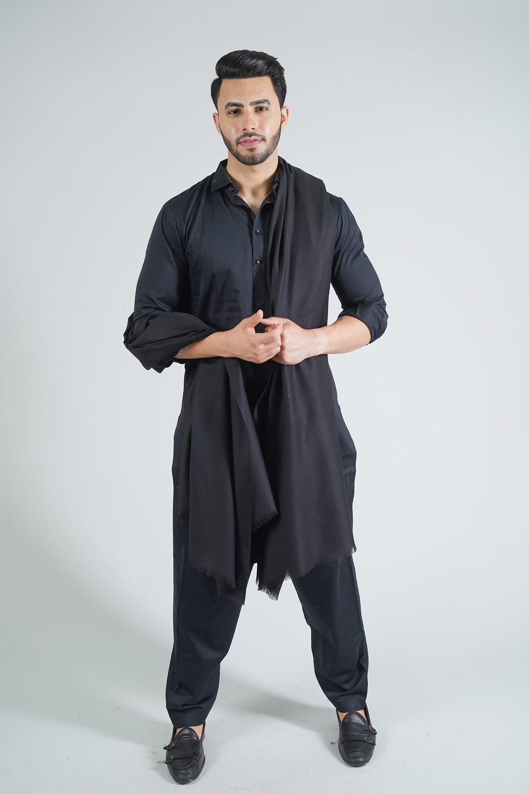 Signature Wool - Rich Shawl for Men