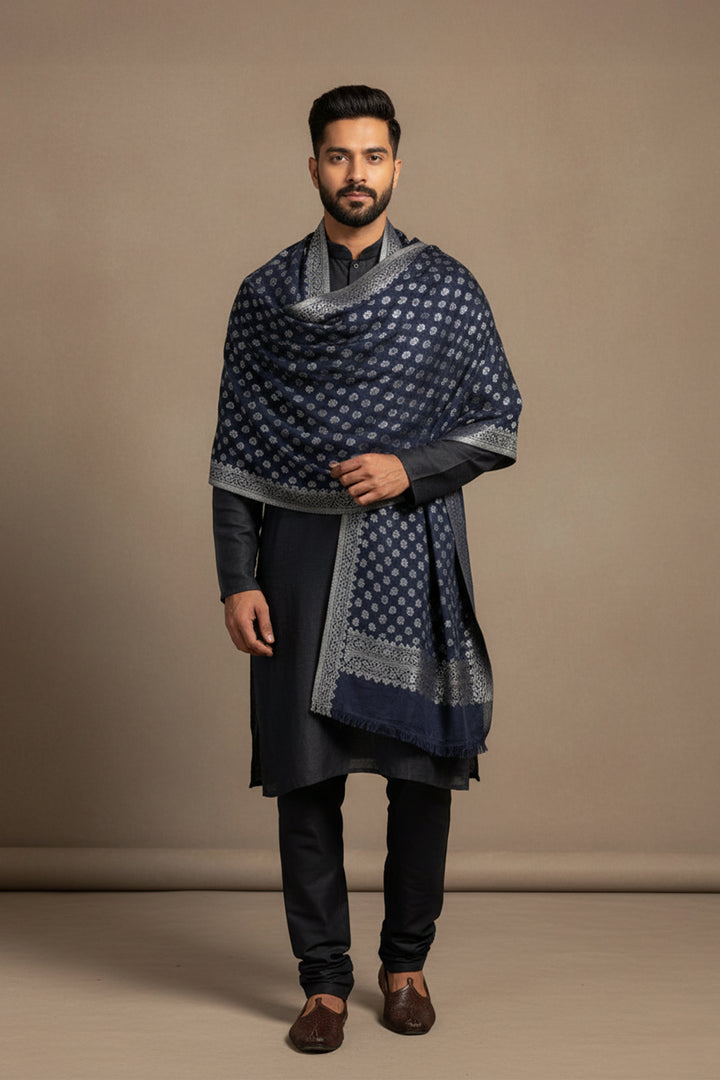 Zari Jaal Shawl for Men