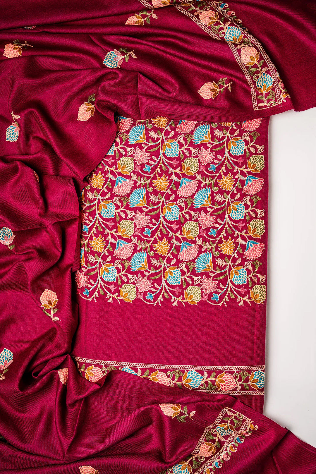 Aatika Embroidered Unstitched Suit With Sleeve Design