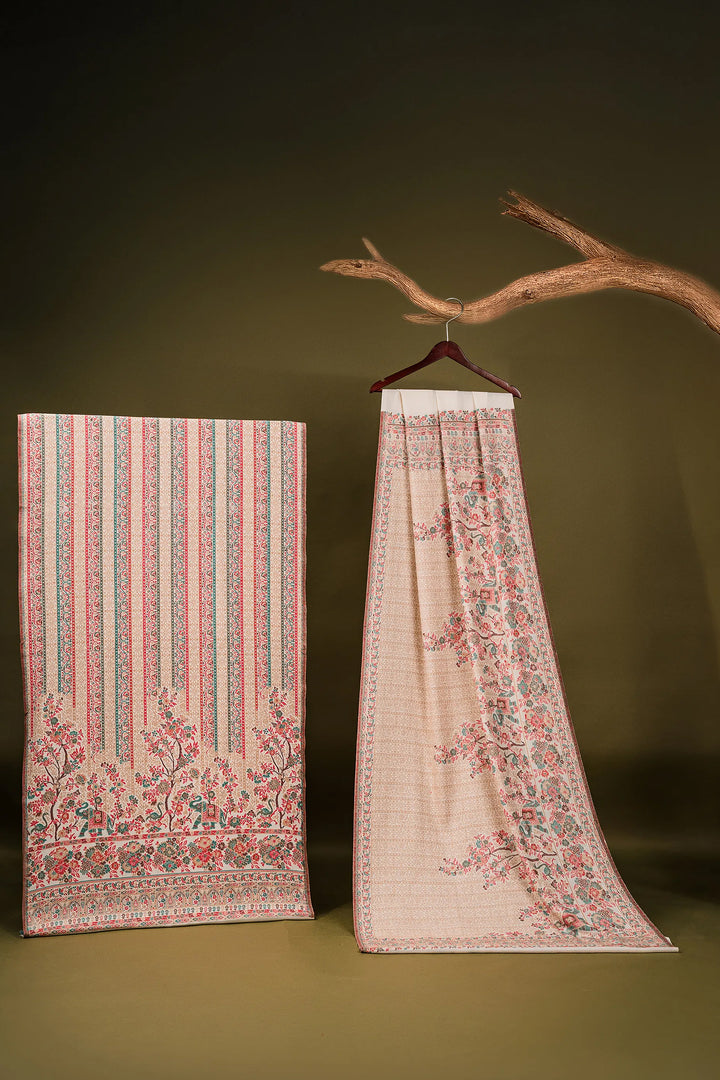 Kani Jaal Self Weave Unstitched Suit