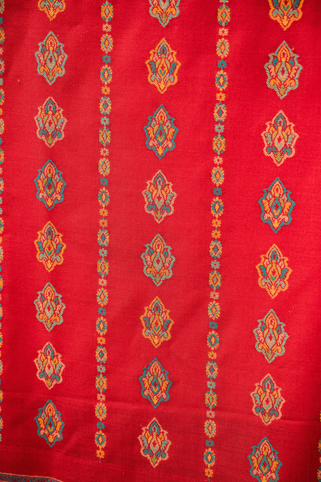 Self Woven Paisley Unstitched Suit