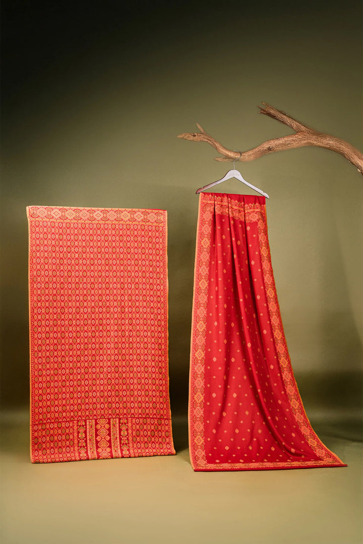 Kani Jaal Unstitched Suit With Buti Dupatta