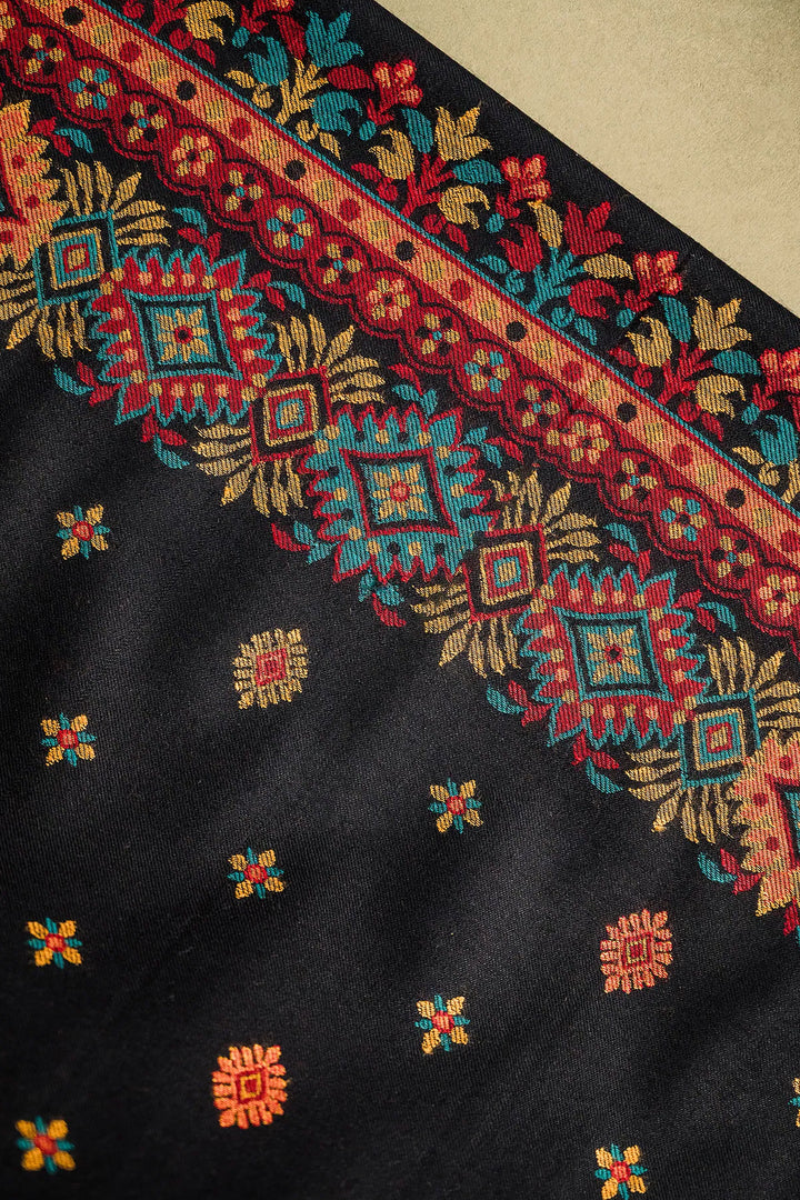 Kani Jaal Unstitched Suit With Buti Dupatta