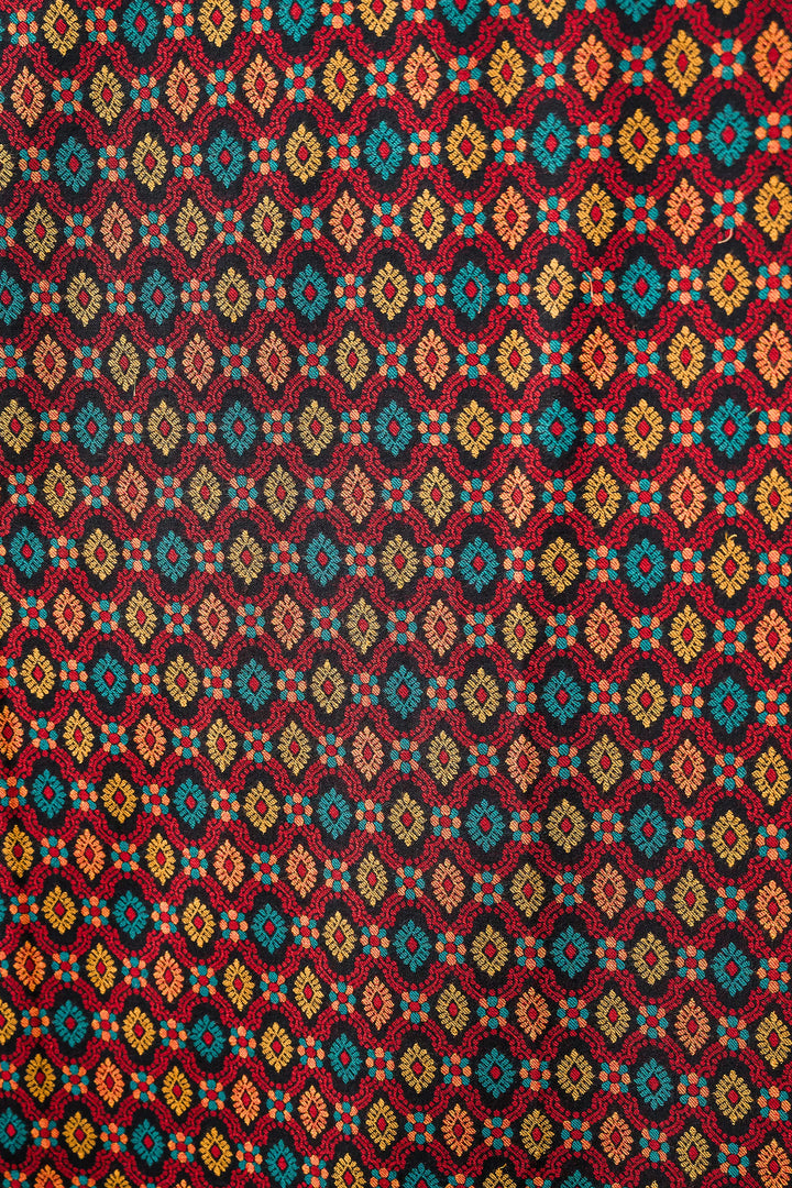 Kani Jaal Unstitched Suit With Buti Dupatta