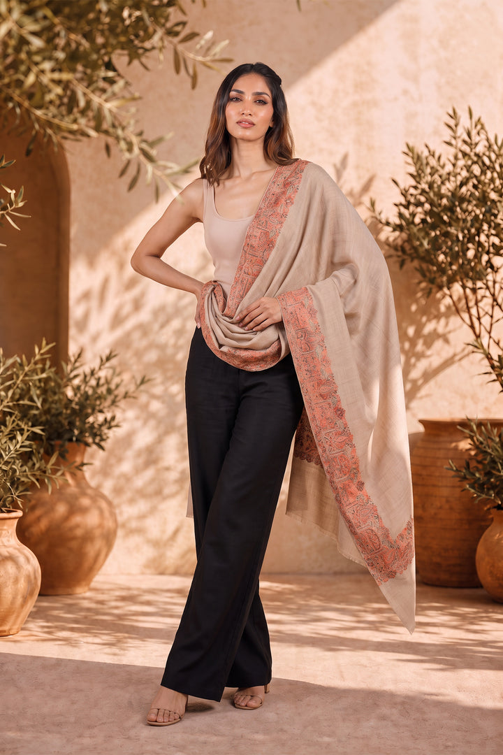 Woven Women's Kani Shawl