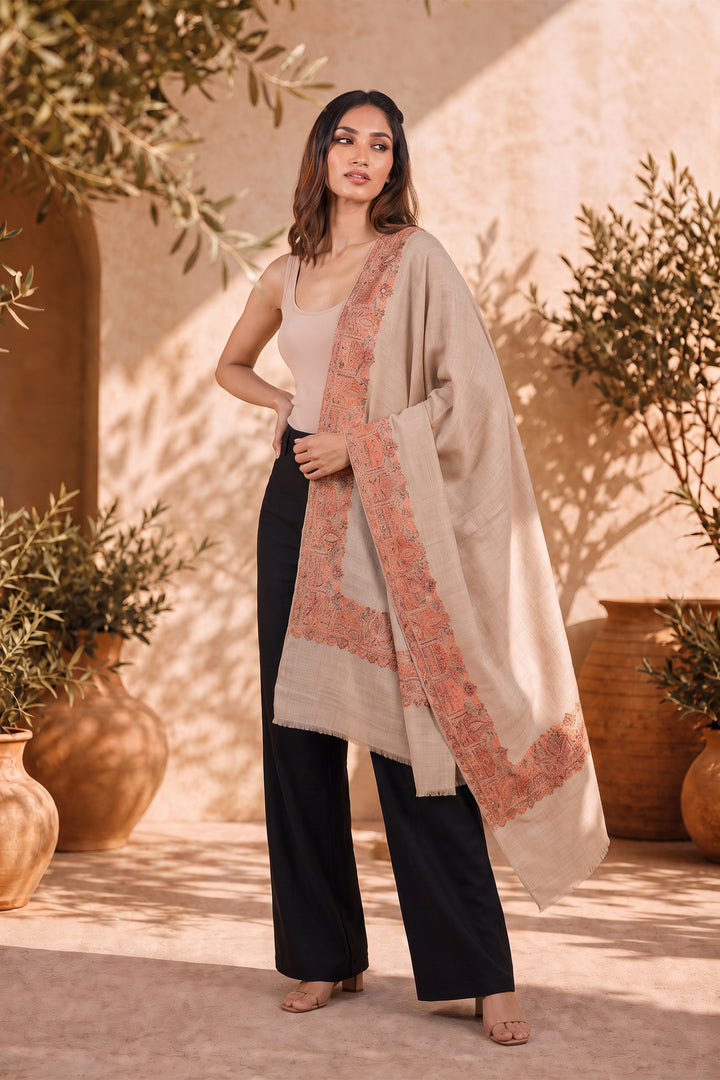 Woven Women's Kani Shawl