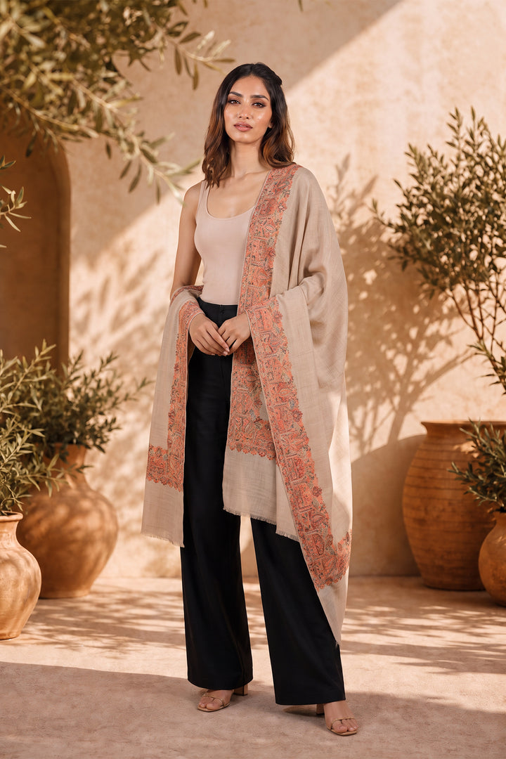 Woven Women's Kani Shawl