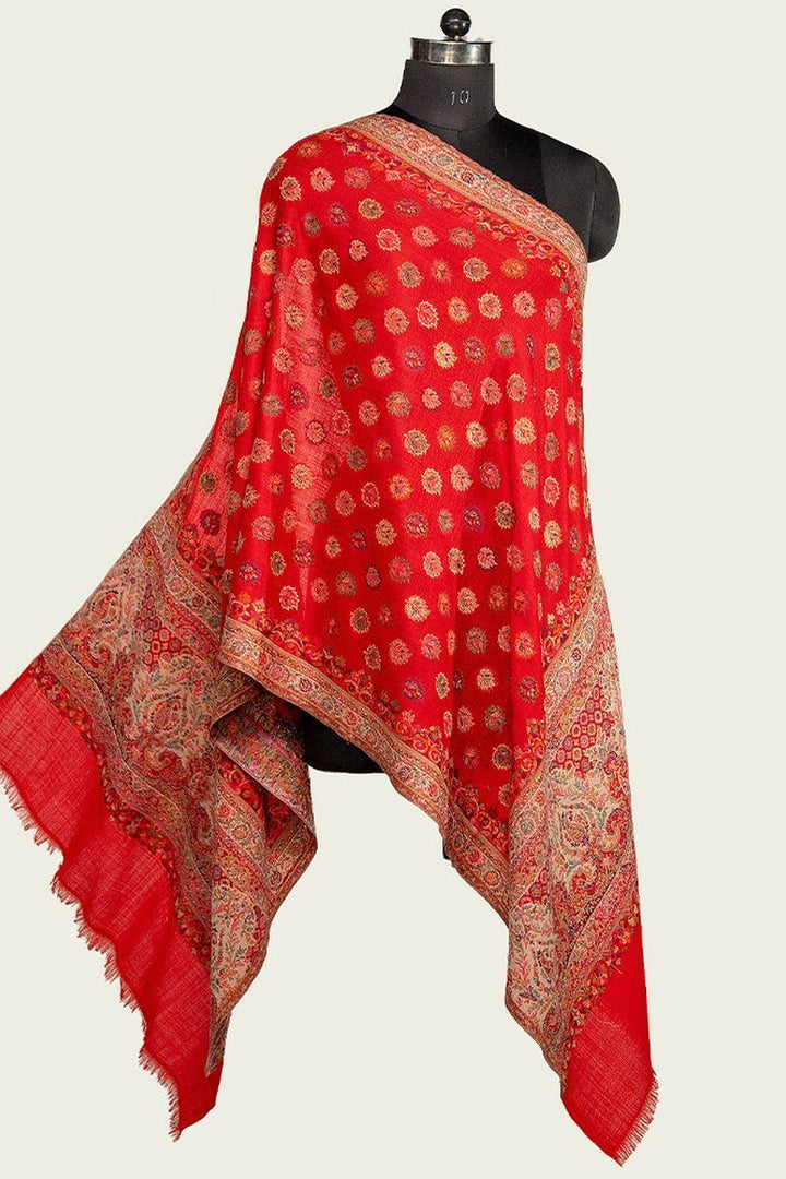 Kani Booti Jaal Women's  Stole